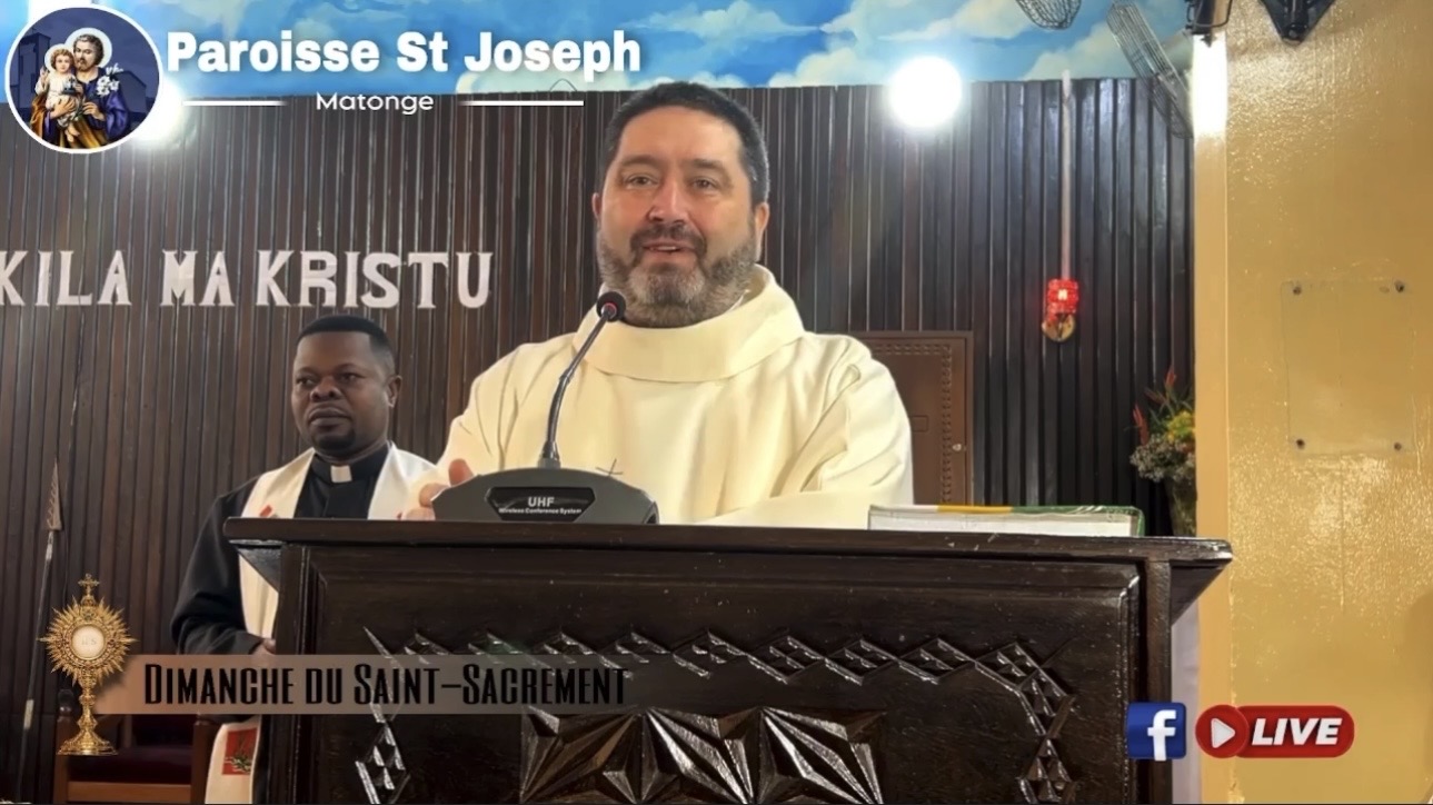 Archidiocèse de Kinshasa a un visiteur