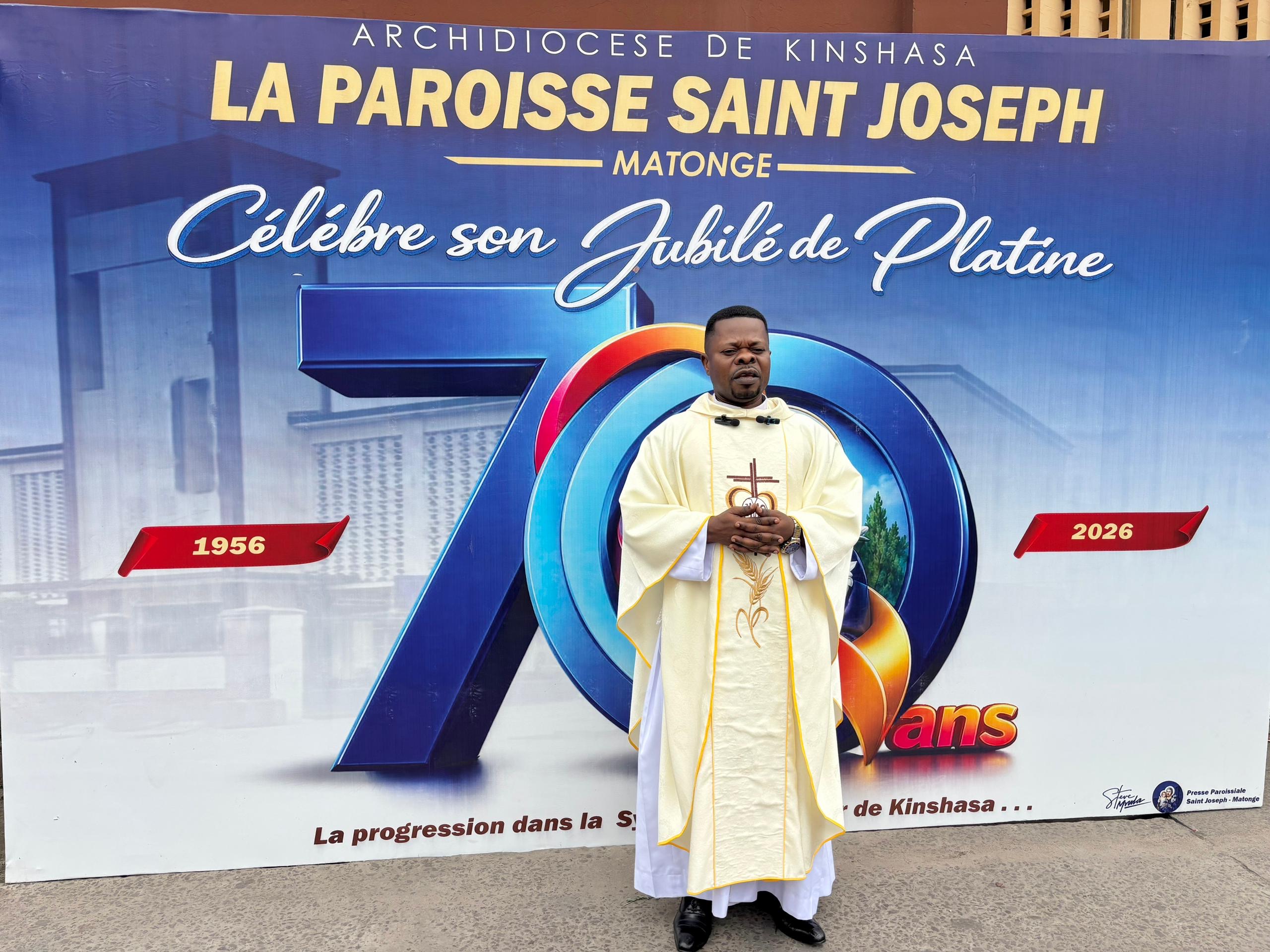 Savez-vous que la paroisse Saint Joseph fête ses 70ans cette année ?